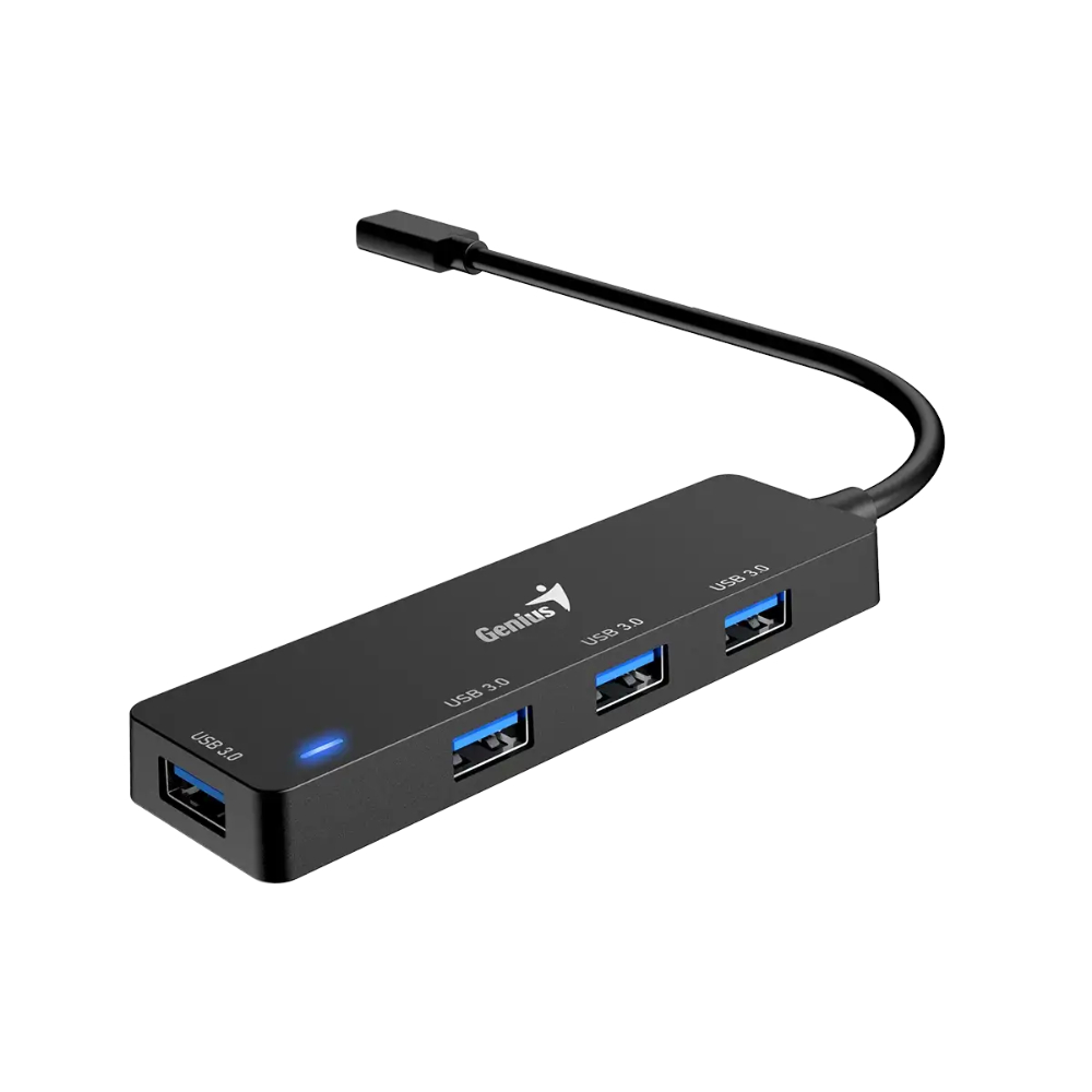 Additional Image for HUB USB-C GENIUS DE 4 PUERTOS BLACK