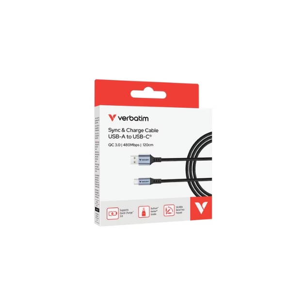 SYNC & CHARGE USB A TO C 18W 120 CM