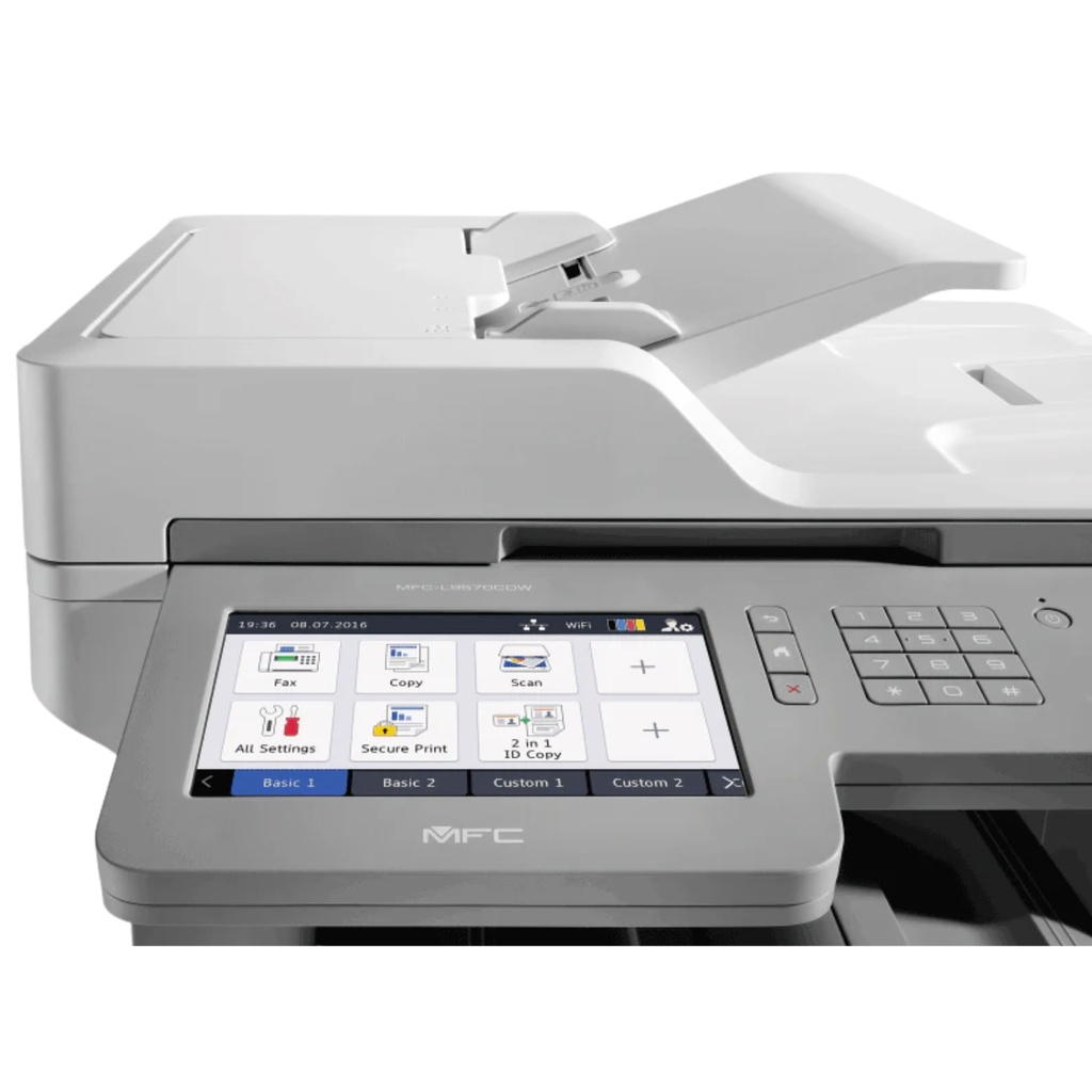 Impresora Brother MFCL9570CDW Multifuncional Empresarial Láser Blanca