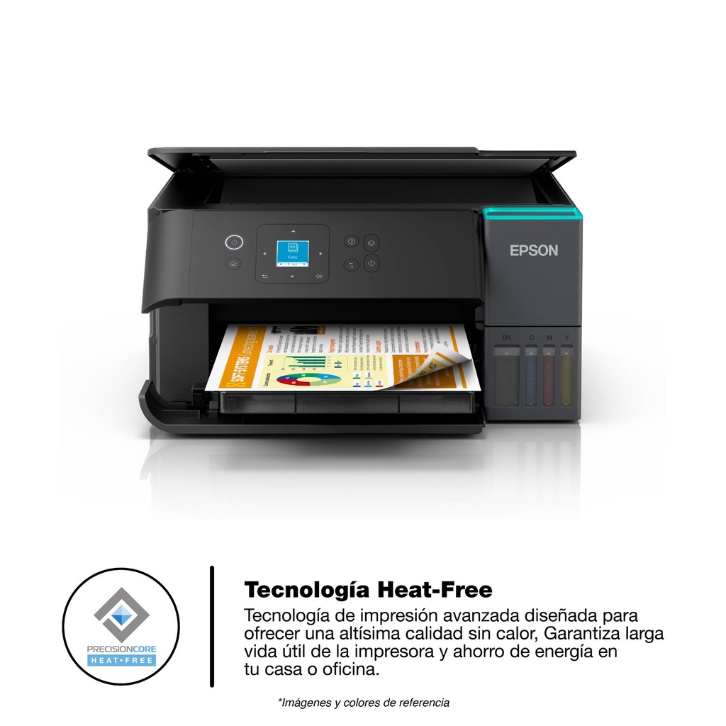 Impresora Epson EcoTank MFP L4360 Multifuncional A Color Wi-Fi Y Dúplex Negra