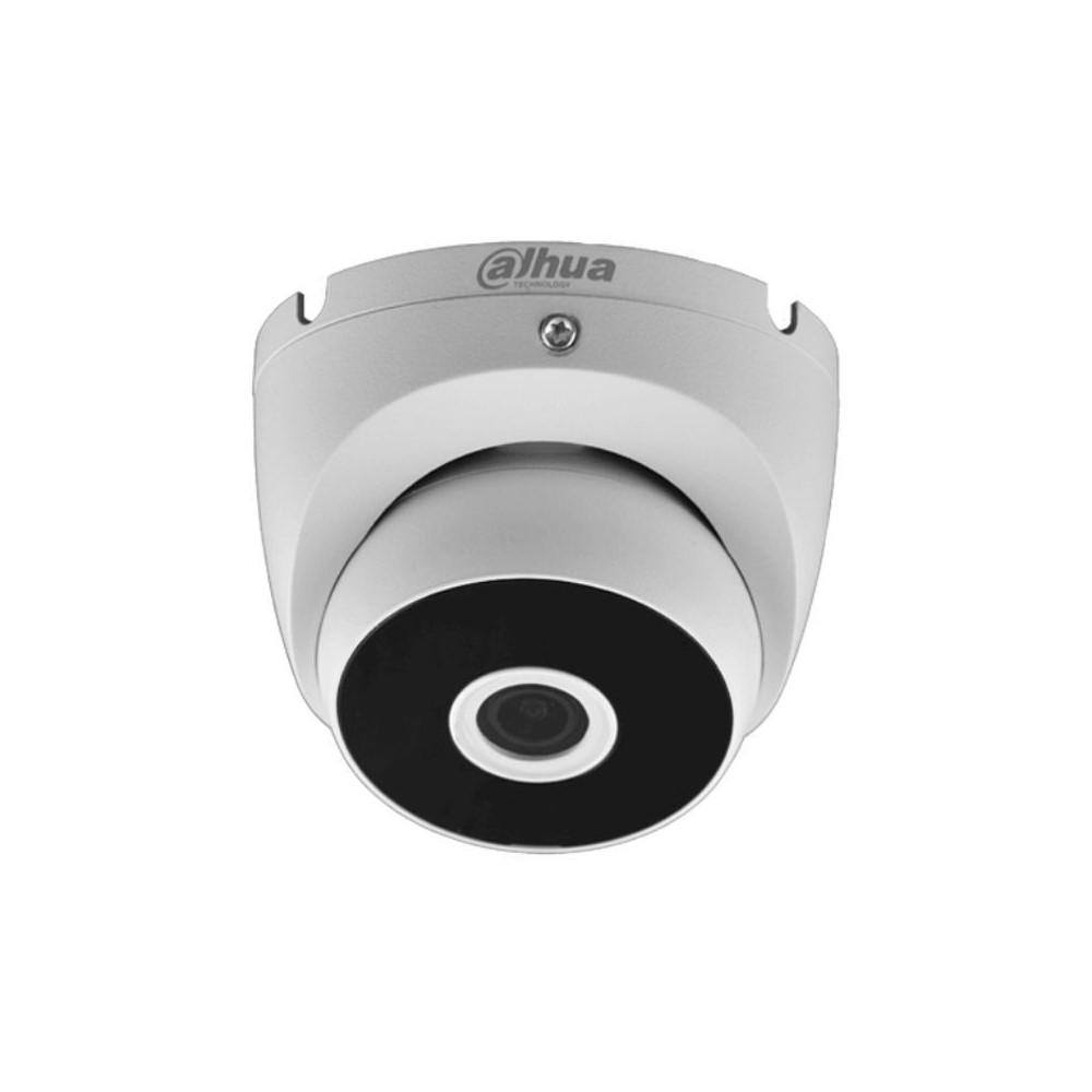 Additional Image for Camara Dahua Domo, 2MP, Lente fijo 2,8mm, 4en1 (CVI/TVI/AHD/CVBS), DWDR, Smart IR20m, Metalica, 12VDC.
