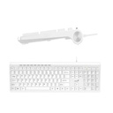 Teclado Genius Slimstar 230 Blanco Alámbrico