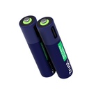  Baterías Recargables tipo C Trust 2 pilas - AAA