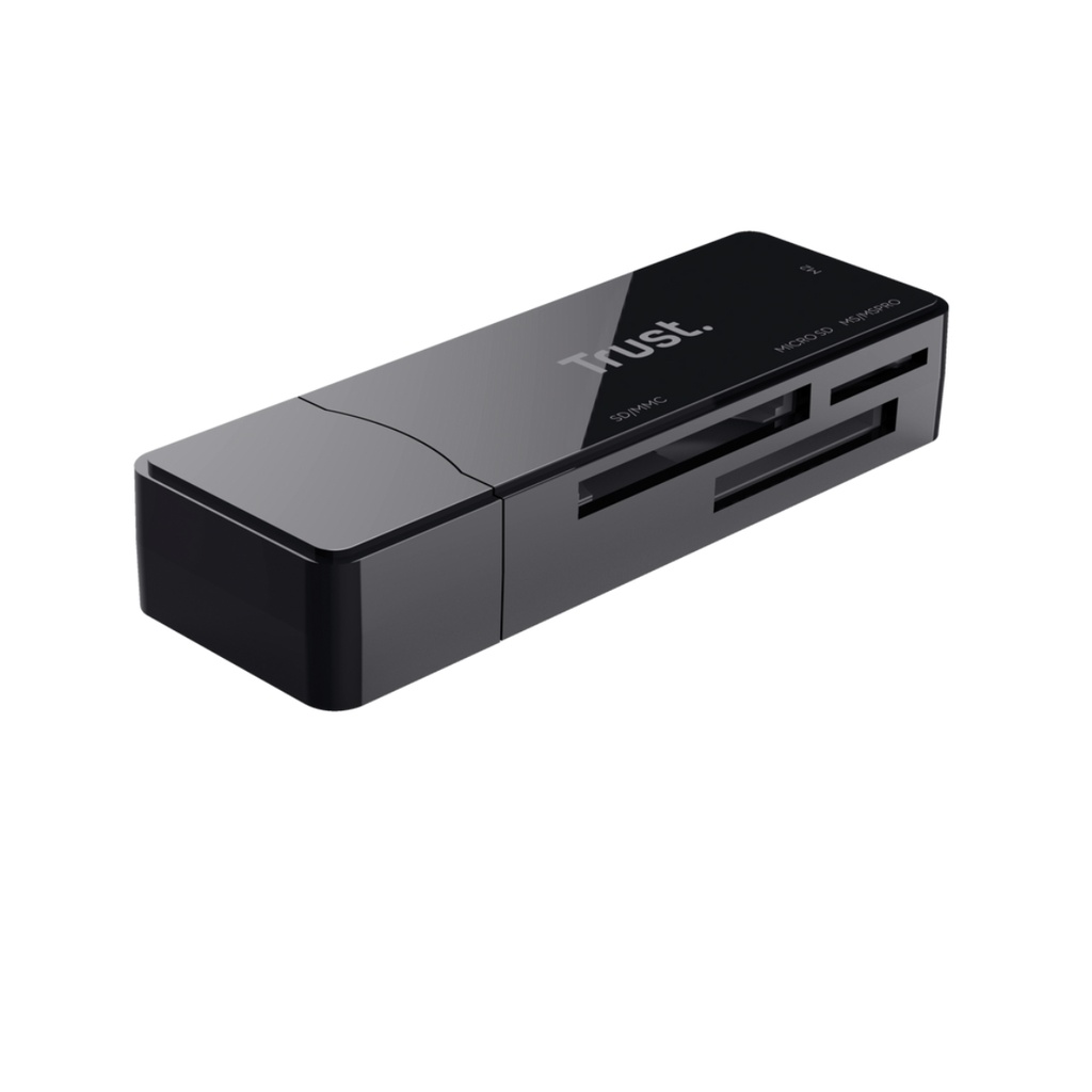 Lector de Tarjetas Trust Nanga Usb 3.1 Negro