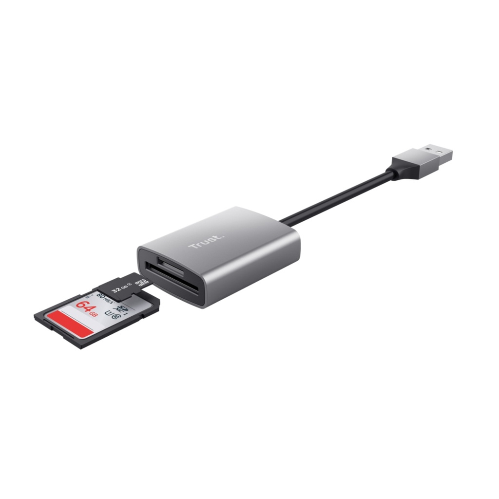 Lector de Tarjetas Trust Dalyx con conector USB Usb 3.1