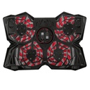 Base Refrigerante Trust Gxt 278 Yozu Gamer 4 Ventiladores Iluminados