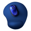 Pad Mouse Trust Gel Bigfoot Azul con Soporte para Muñeca