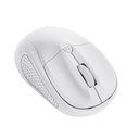 Mouse Trust Primo Inalámbrico blanco Mate