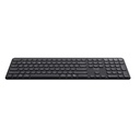 Teclado Trust Vaiya Inalambrico-Bluetooth Negro Recargable 