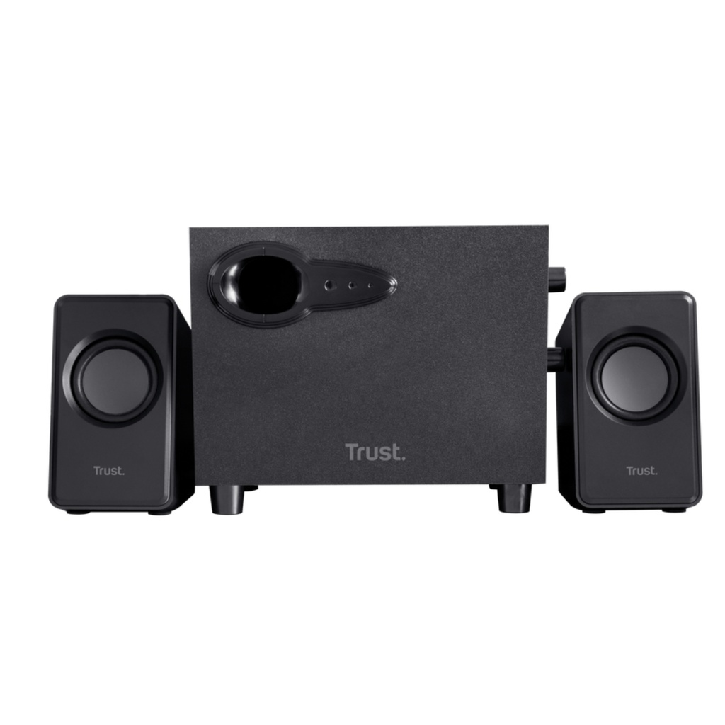 Parlante Trust Avora 2.1 Usb Subwoofer Set Negro 18W