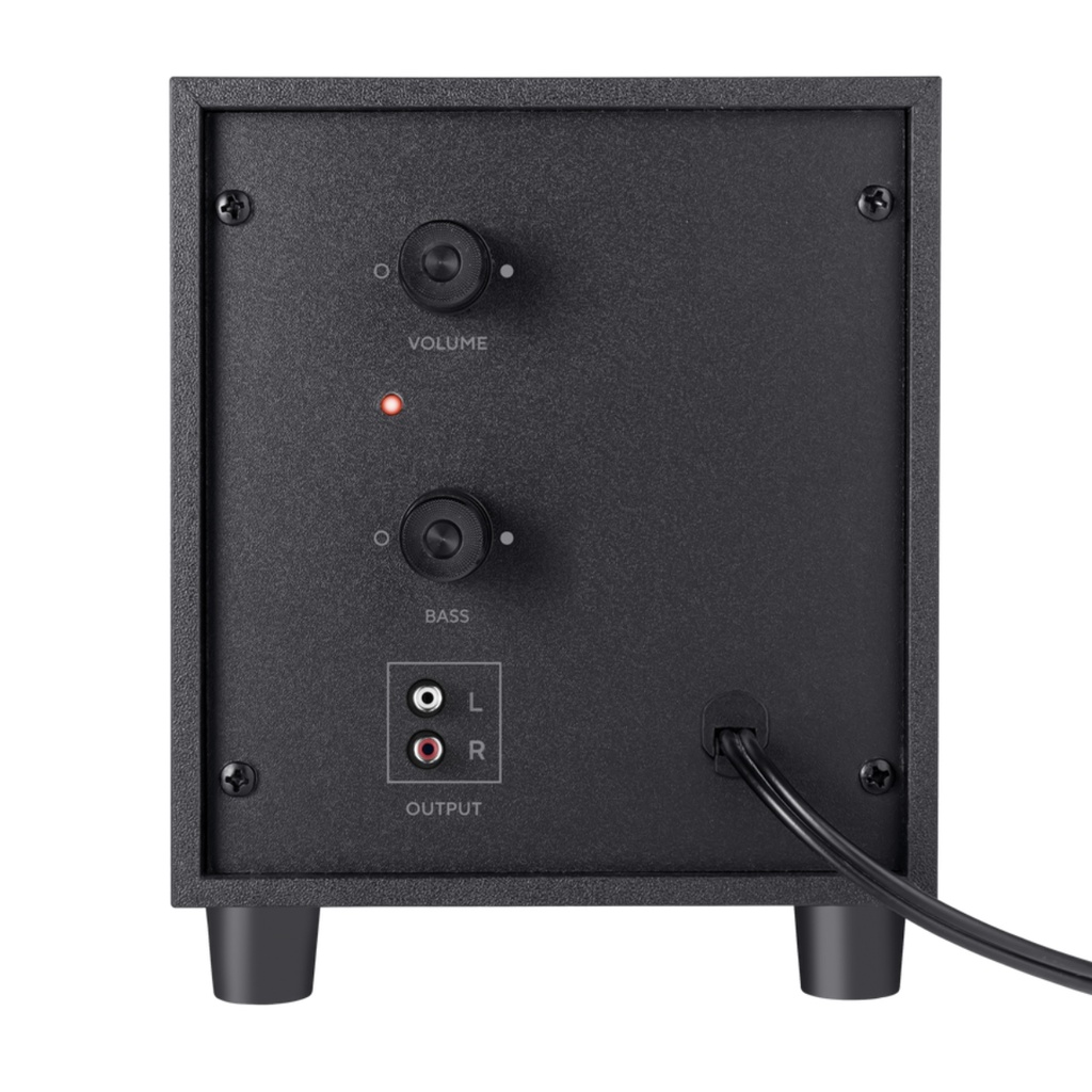 Parlante Trust Avora 2.1 Usb Subwoofer Set Negro 18W