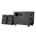 Parlante Trust Avora 2.1 Usb Subwoofer Set Negro 18W