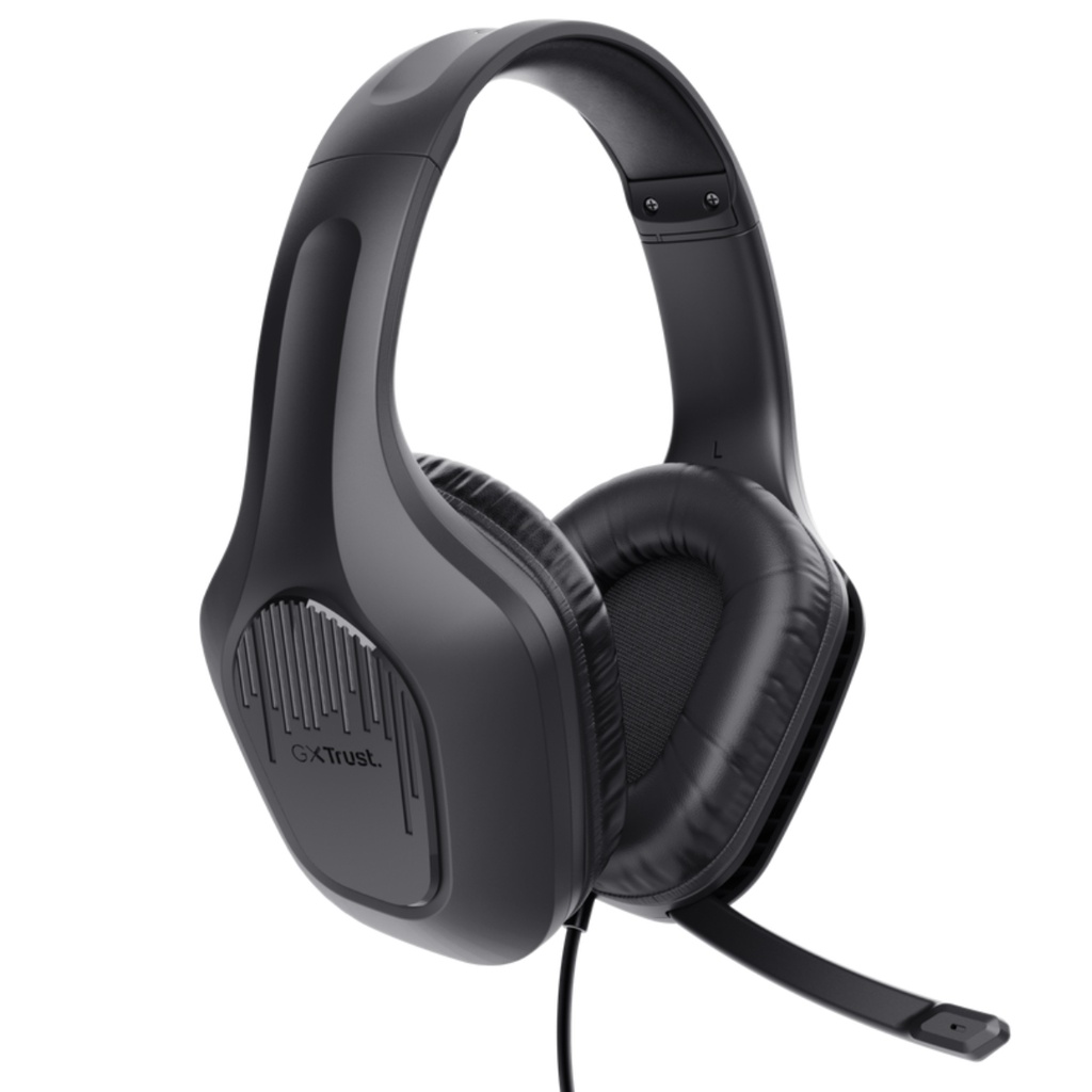 Audifono Diadema Trust Gxt 415 Zirox Negra Gamer 3,5mm pc Nintendo Switch, Nintendo Switch Lite, PS4, PS5, Xbox Serie S, Xbox Serie X (24990)