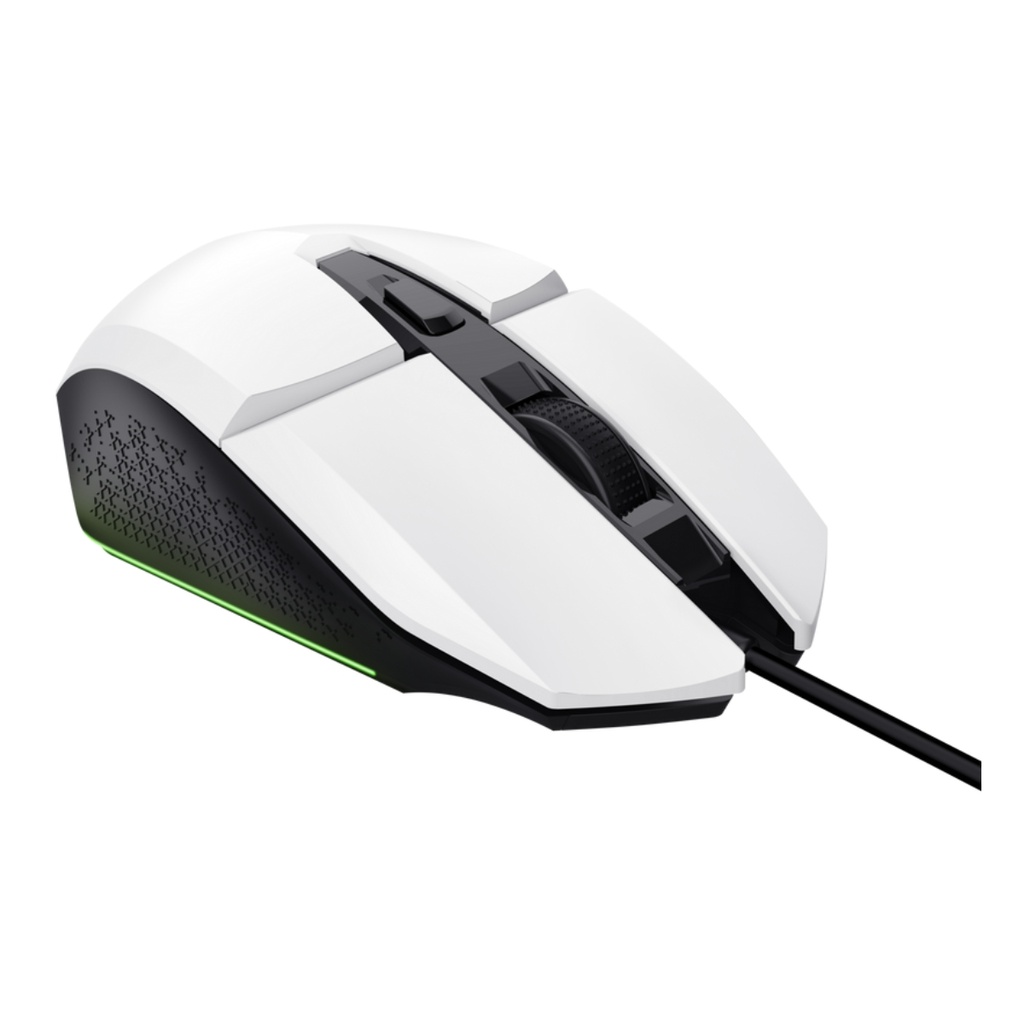 Mouse Trust Gxt 109 Felox Gamer Alambrico Blanco (25066)