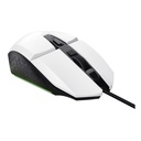 Mouse Trust Gxt 109 Felox Gamer Alambrico Blanco (25066)
