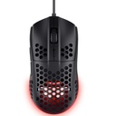 Mouse Trust Gxt928 Helox Gamer Inalambrico Negro con Iluminacion RGB (200-6400DPI).