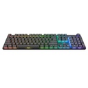 Teclado Gamer trust Gxt 868 Torix Mecanico Negro Inalambrico