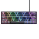 Teclado Gamer trust Gxt 867 Acira Mecanico 60% Negro