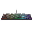 Teclado Gamer trust Gxt 871 Zora Mecanico Negro