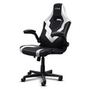 Silla gamer Trust Gxt 703W Riye Negro Blanco