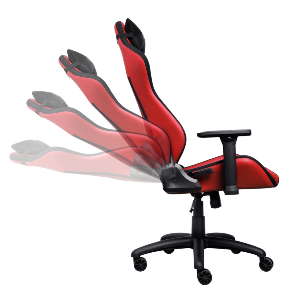 Silla Gamer Ergonomica trust Gxt 714R Ruya Negra Roja