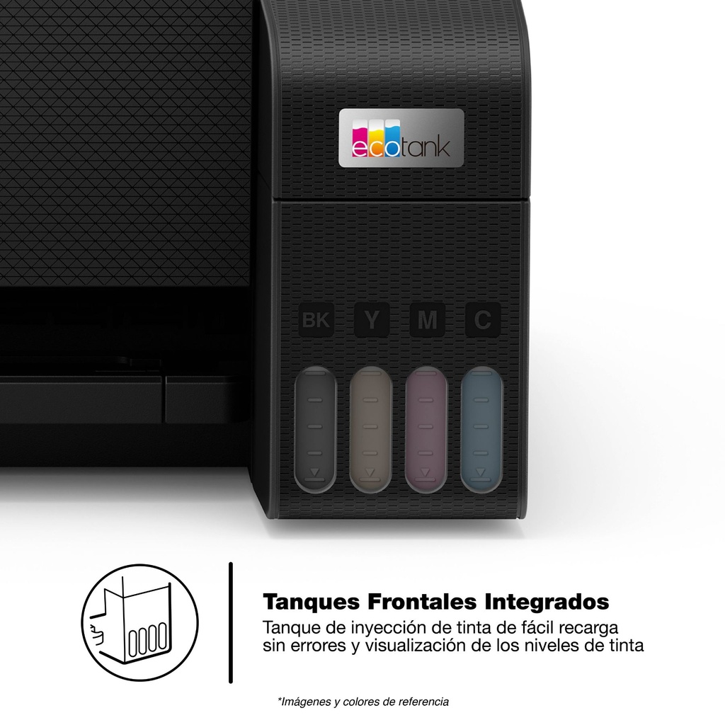 Impresora EPSON Multifuncional Color Ecotank L3210 - Negro