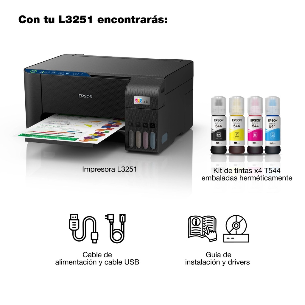 Impresora Multifuncional Epson EcoTank L3251