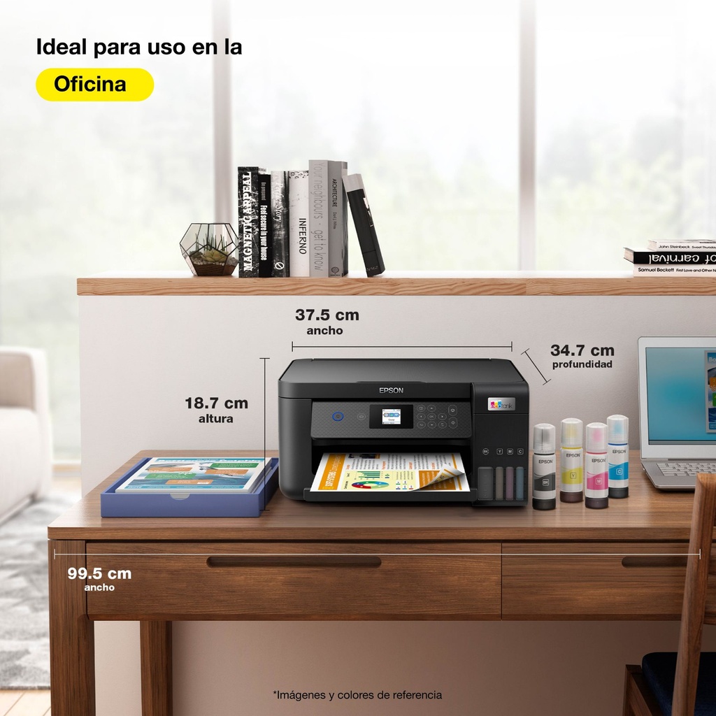 Impresora Multifuncional Wifi EPSON Ecotank L4260 - Negro