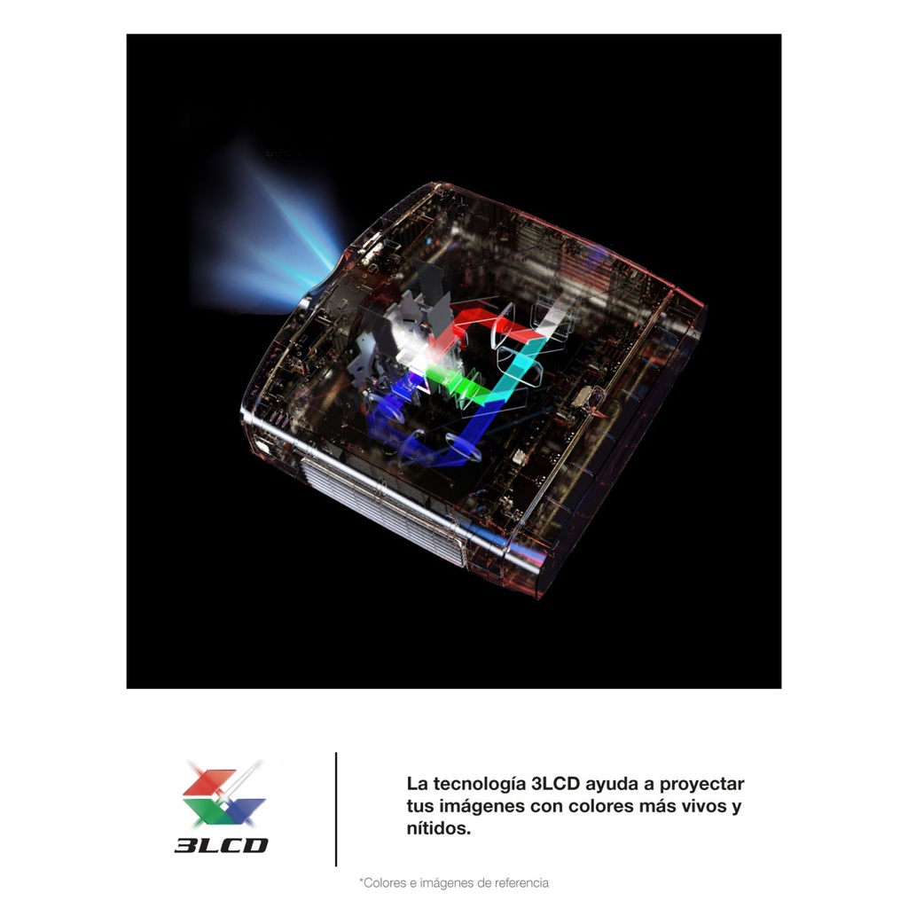 Proyector Epson Power Lite 119W 4.000 lumens Blanco 