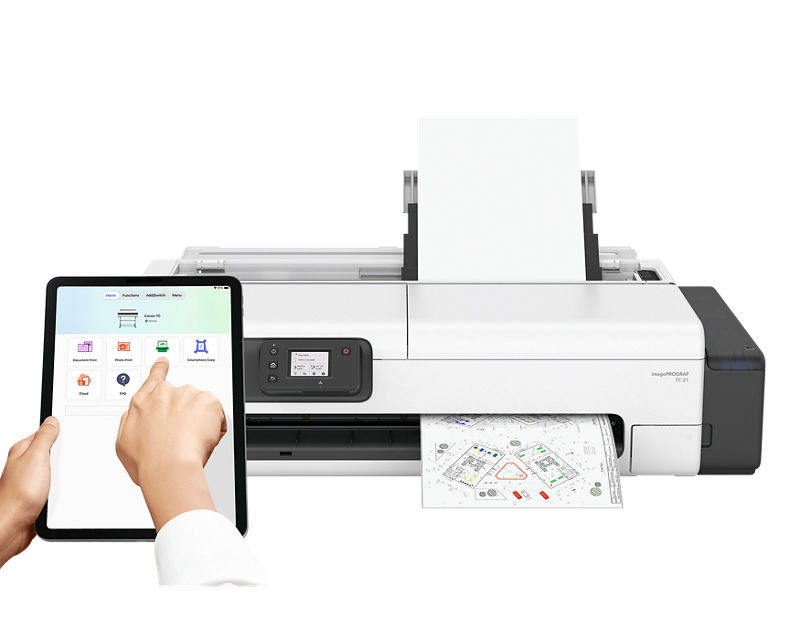 Impresora Plotter Canon ImagePrograf TC-21 Blanco