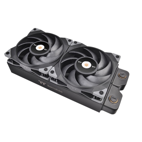 Ventilador Thermaltake de radiador de alta presión estática TOUGHFAN 12 (PAQUETE de 2 ventiladores) 