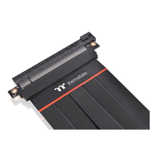 Cable Extensor Thermaltake TT Premium PCI‑E 4.0 Extender 600mm Cable de Alta Velocidad 16 Gbps para Tarjeta Gráfica