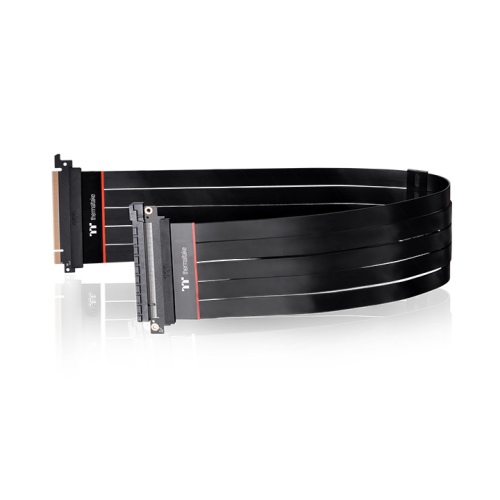 Cable Extensor Thermaltake TT Premium PCI‑E 4.0 Extender 600mm Cable de Alta Velocidad 16 Gbps para Tarjeta Gráfica