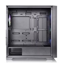 Chasis Thermaltake H390 TG ARGB Mid Tower con 4 Ventiladores ARGB 120mm, Fuente 750W 80 Plus Bronze Negro