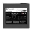 Fuente de Poder Thermaltake Smart 600W 80 Plus White Eficiencia y Confiabilidad