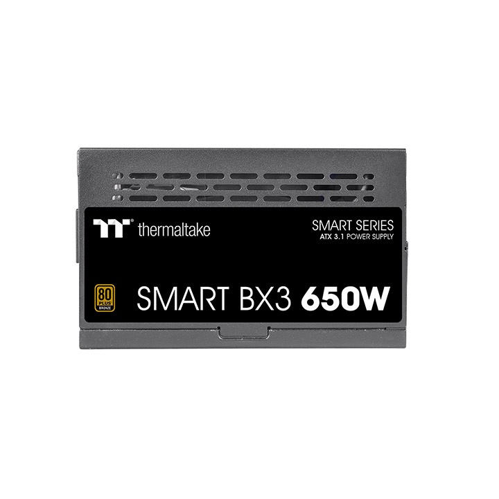 Fuente de Poder Thermaltake Smart 650W 80 Plus Bronze Energía Segura para Sistemas PC