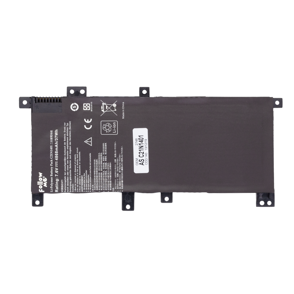 Bateria para Portatil Asus X455 C21N1401