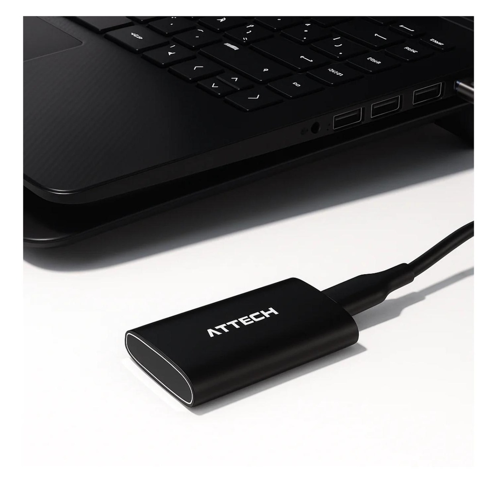 UNIDAD DE ESTADO SOLIDO EXTERNA AT650ePRO USB 3.2 Gen 2x2 - 512GB - ATTECH