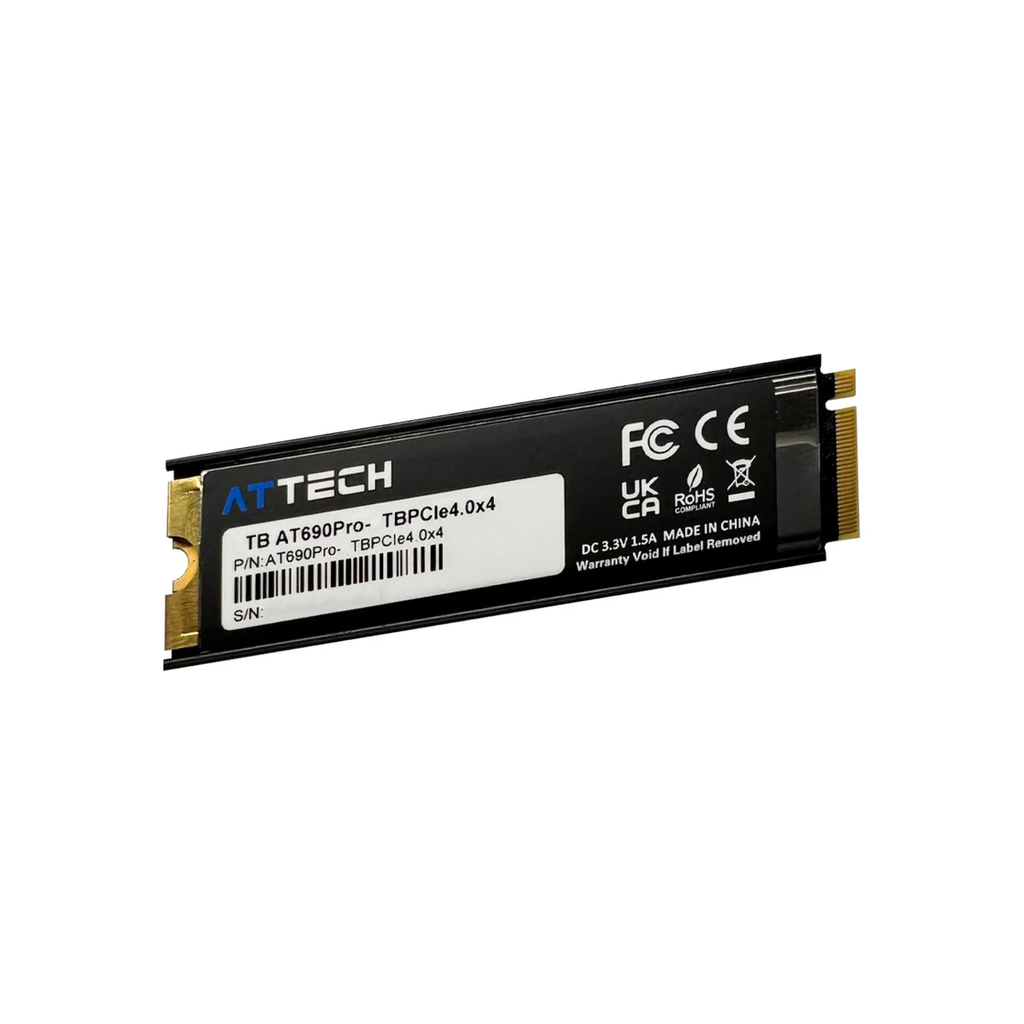 Disco Sólido SSD M.2 2230 2TB Nvme Attech Steam Deck Rog Ally