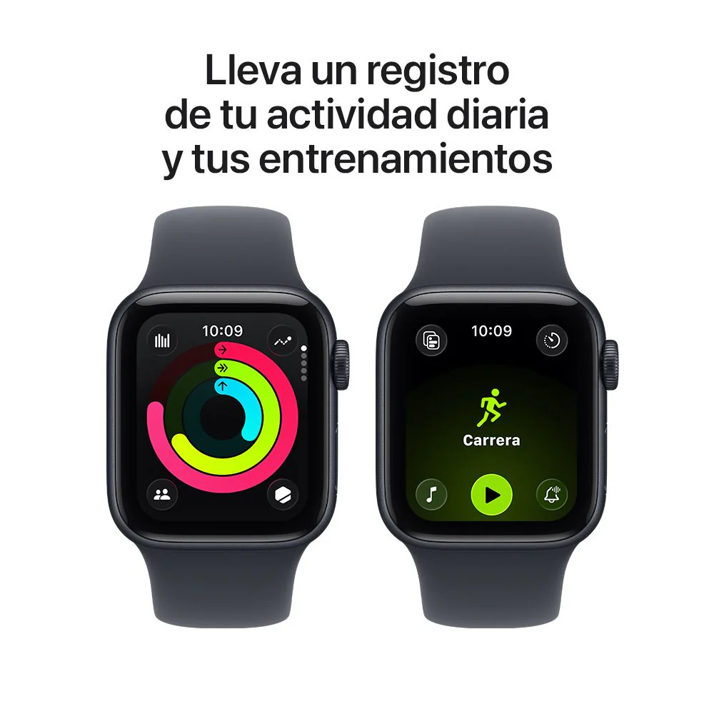 Additional Image for Apple Watch SE 3 GPS 40mm Midnight Aluminium Case with Midnight Sport Band - S/M