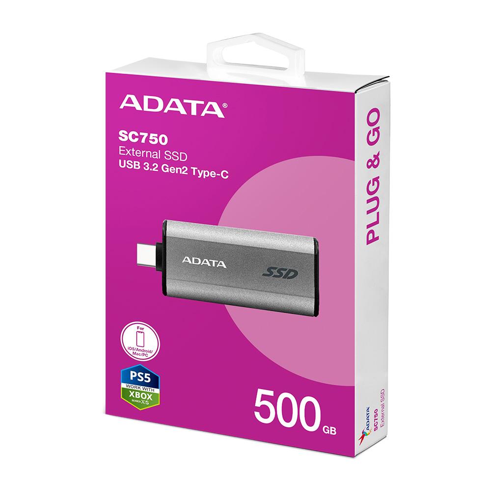 Additional Image for Unidad de Estado Solido ADATA externo 500GB  SC750