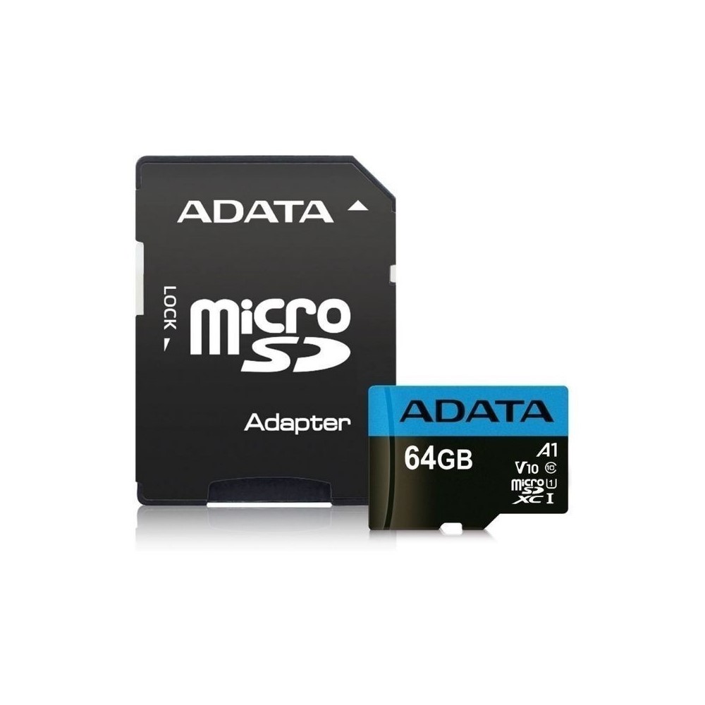 Additional Image for Micro SD ADATA 64GB + Adaptador Clase 10