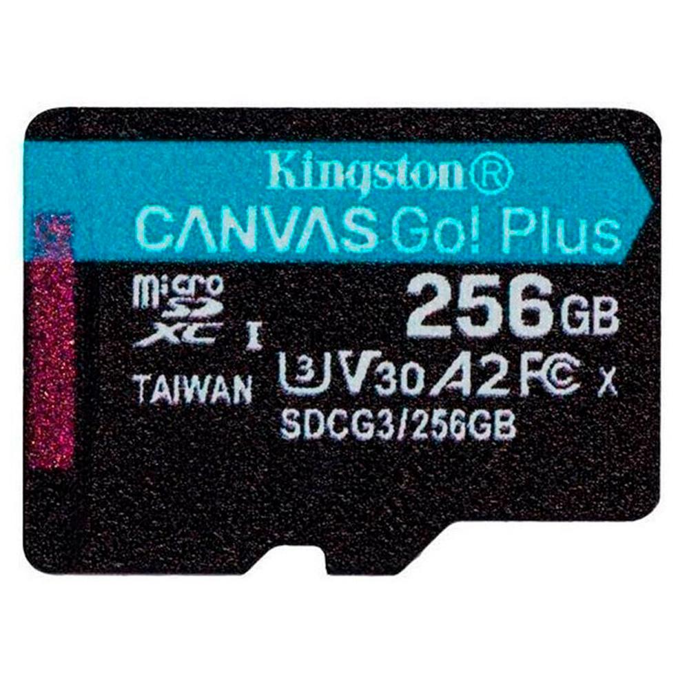Additional Image for Memoria Kingston Micro sd  Canvas Go Plus 170R A2 U3 V30 Card + ADP 256GB