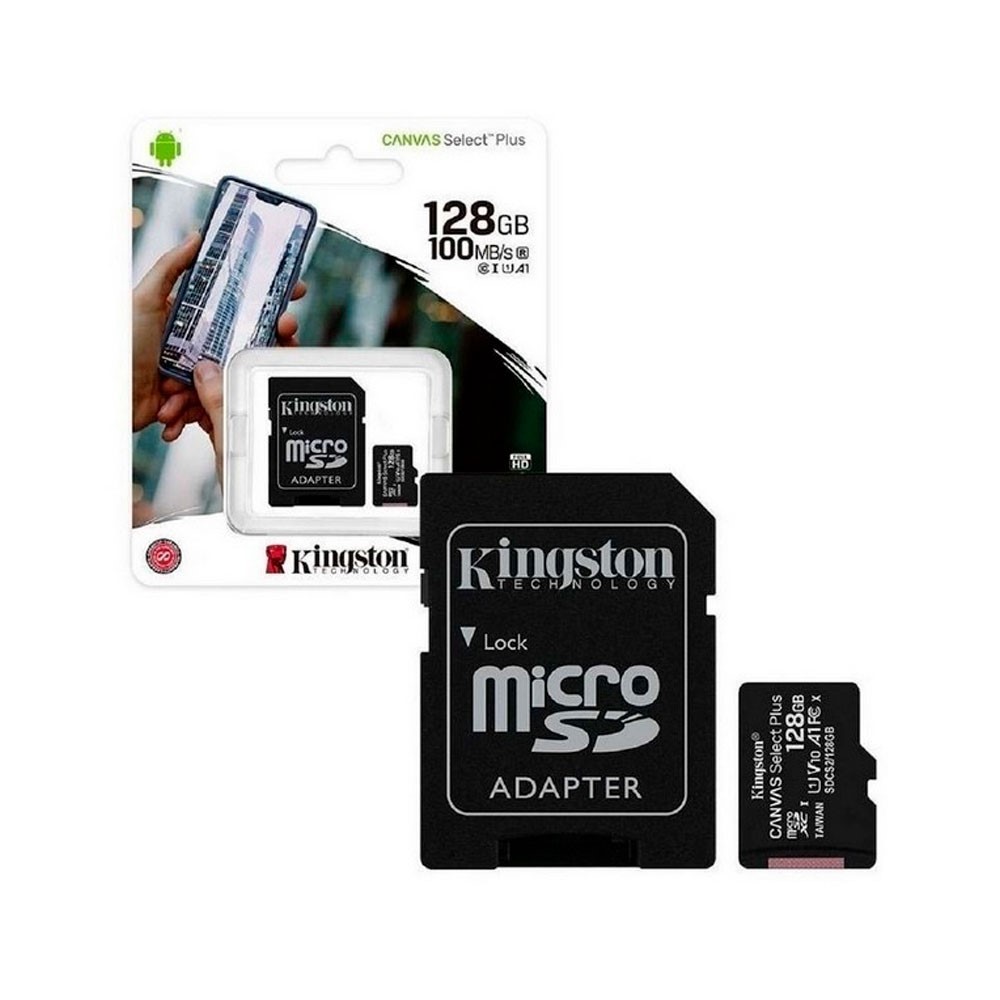 Additional Image for Memoria Micro SD KINGSTON Canvas Select Plus 128GB COLOR Negro
