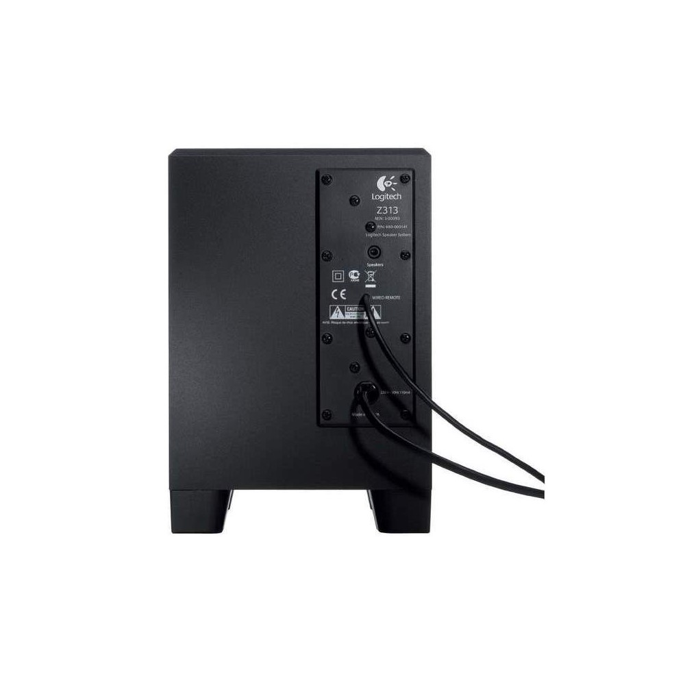 Additional Image for Parlante LOGITECH Z313 Con Subwoofer 2.1 Potencia 25W COLOR Negro