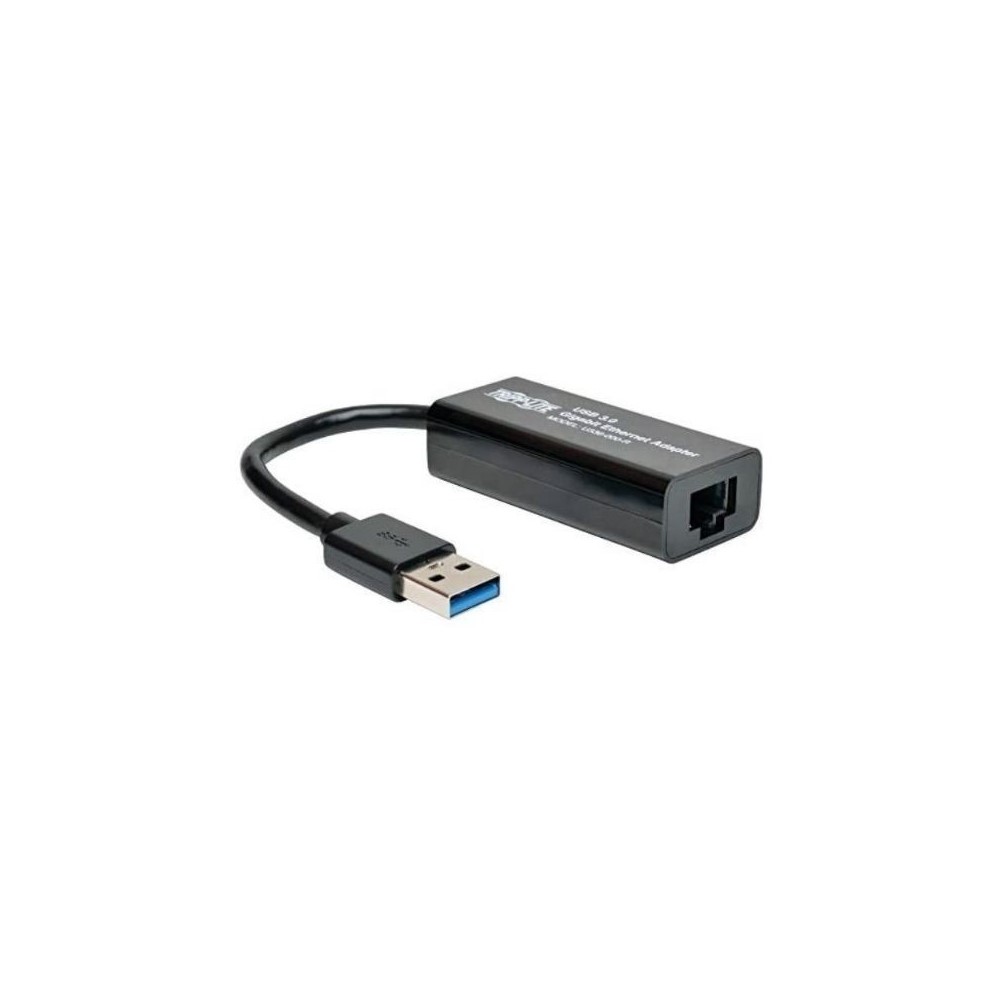 Additional Image for Adaptador de Red NIC USB 3.0 a Gigabit Ethernet, 10Mbps / 100Mbps / 1000Mbps, Negro