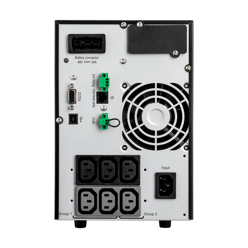 Additional Image for SAI de doble conversión en línea Eaton 9SX de 1500 VA, 1350 W y 120 V, 6 tomas NEMA 5-15R, opción de tarjeta de red cibersegura, autonomía extendida, torre