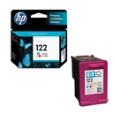 Cartucho Original De Tinta Hp 122 Tricolor, 100 Páginas, 1.5 ml