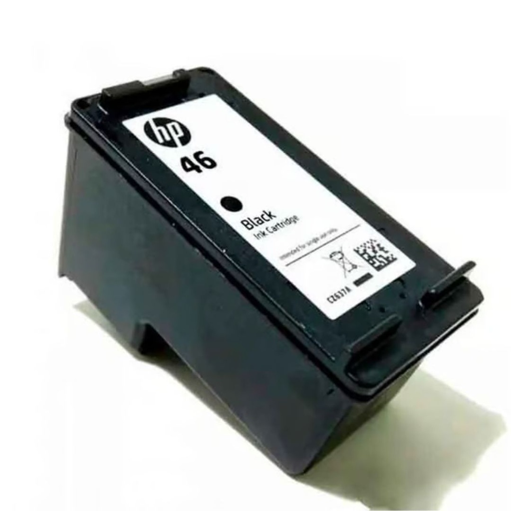 Cartucho Original De Tinta Hp 46 Negra, 1.500 Páginas, 26 ml