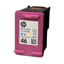 Cartucho Original De Tinta Hp 46 Tricolor, 750 Páginas, 14 ml